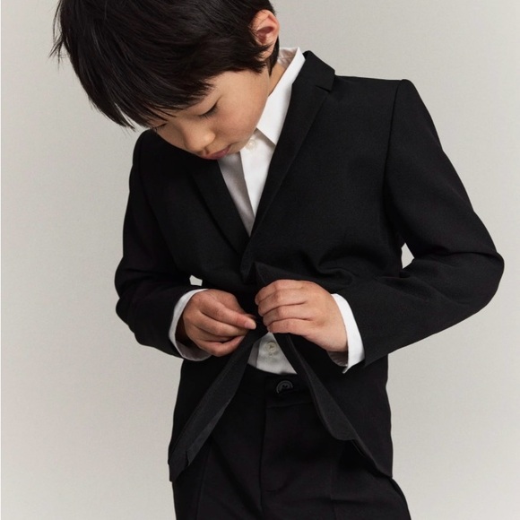 H&M Other - H&M Black  Kids Matching Suit Set